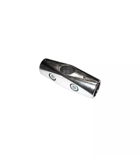 25mm Tubing - 4 Way Chrome Clamp