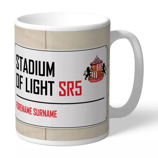 Sunderland AFC Street Sign Mug
