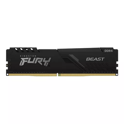 Kingston Technology FURY Beast 16GB 2666MT/s DDR4 CL16 DIMM 1Gx8 Black