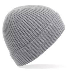 Engineered Knit Ribbed Beanie