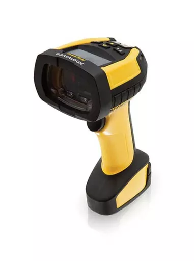 Datalogic PM9600-DHP433RB barcode reader Handheld bar code reader 1D/2D Laser Black, Yellow