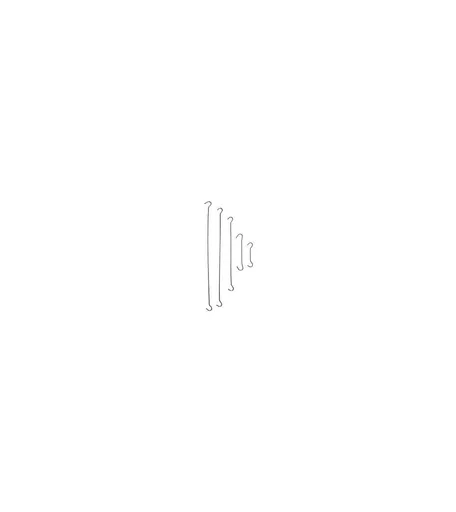 Double Hook Suspension Hanging Wire - 50cm (20
