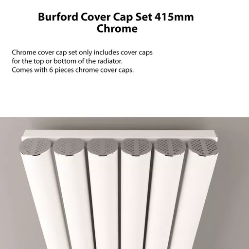 Burford Cover Cap Set 415mm Chrome