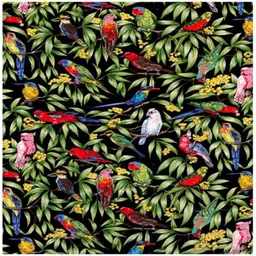 Birds in paradise Textile.jpg