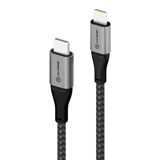 ALOGIC Super Ultra USB-C to Lightning Cable - 1.5m - Space Grey