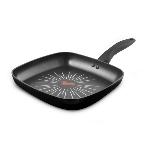 Tower Smart Start Forged 26cm Grill Pan Black