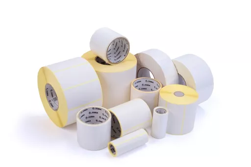 Zebra 3007766-T printer label White