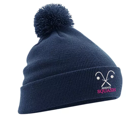 OBUSquashClub_BobbleHat_Navy_Front.png