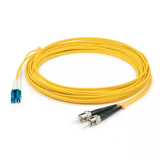 Titan 9-DX-LC-ST-5-YW fibre optic cable 5 m OS2 Yellow