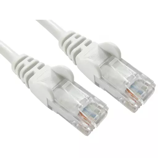 Cables Direct 5m Economy 10/100 Networking Cable - White