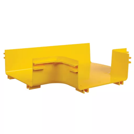 Tripp Lite SRFC10JUNT Toolless Horizontal 90-Degree T-Junction for Fiber Routing System, 240 mm (10 in.)