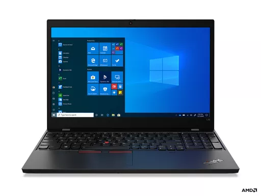 Lenovo ThinkPad L15 Gen 1 (AMD) AMD Ryzen™ 3 4300U Laptop 39.6 cm (15.6") Full HD 8 GB DDR4-SDRAM 256 GB SSD Wi-Fi 6 (802.11ax) Windows 10 Pro UK English Black