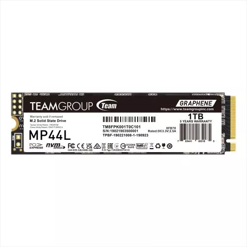 Team 1TB MP44L M.2 NVMe Gen4 SSD