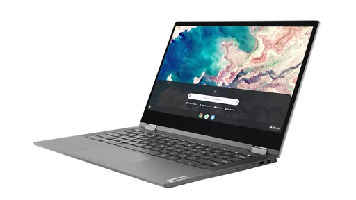 Lenovo IdeaPad Flex 5 CB 13IML05 Intel® Core™ i5 i5-10210U Chromebook 33.8 cm (13.3") Touchscreen Full HD 8 GB DDR4-SDRAM 128 GB SSD Wi-Fi 6 (802.11ax) ChromeOS Graphite, Grey