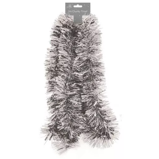 Chunky Tinsel - Silver