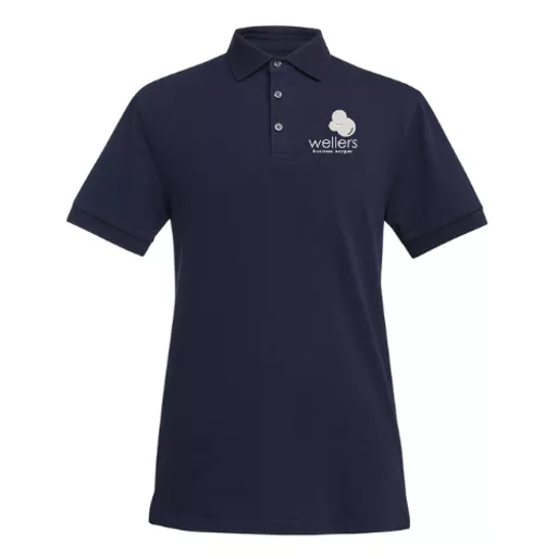Wellers_MensHamptonShortSleevePolo_Navy_Front.png