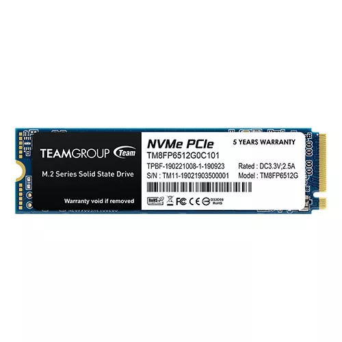 Team 512GB MP33 M.2 NVMe Gen3 SSD