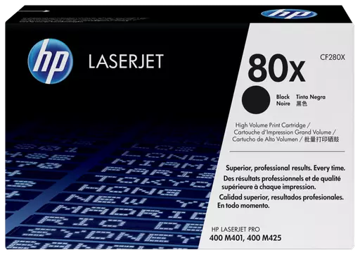 HP CF280X/80X Toner cartridge black high-capacity, 6.9K pages ISO/IEC 19752 for HP Pro 400/e