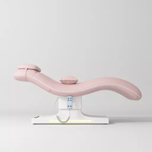 SkinMate Edge Beauty Bed - Blush Pink