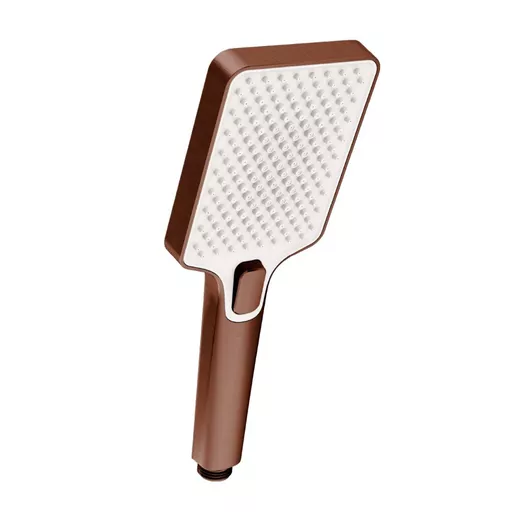 Rectangular 3 Function Shower Handset - Brushed Bronze