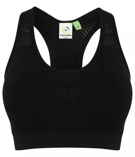 Tombo Ladies Seamless Crop Top