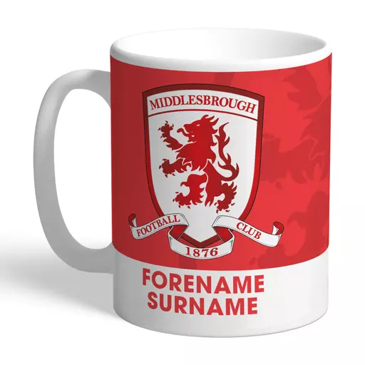 Middlesbrough Bold Crest Mug
