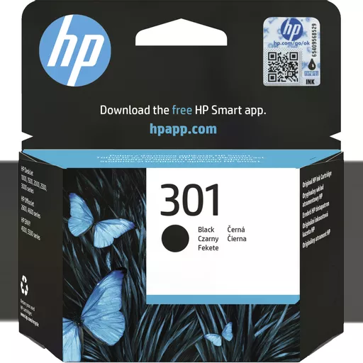 HP CH561EE/301 Printhead cartridge black, 170 pages ISO/IEC 24711 3ml for HP DeskJet 1000/1010/Envy 5530/OfficeJet 4630