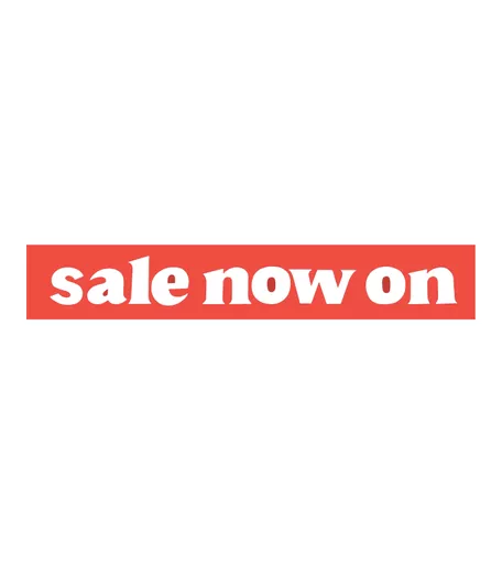 Sale Now On Horizontal Sale Banner - 762mm x 127mm