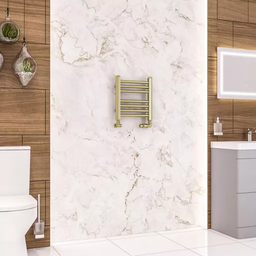 Wendover Straight Multirail 360 x 400 Brushed Brass