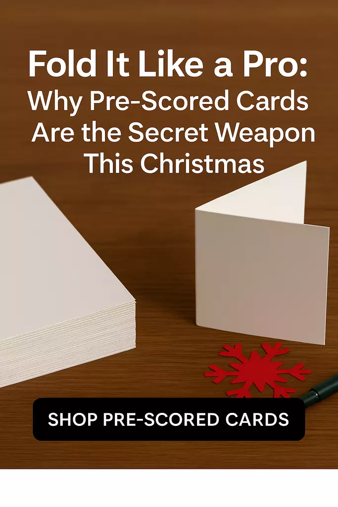 Fold It Like a Pro: Why Pre-Scored Cards Are the Secret Weapon This Christmas