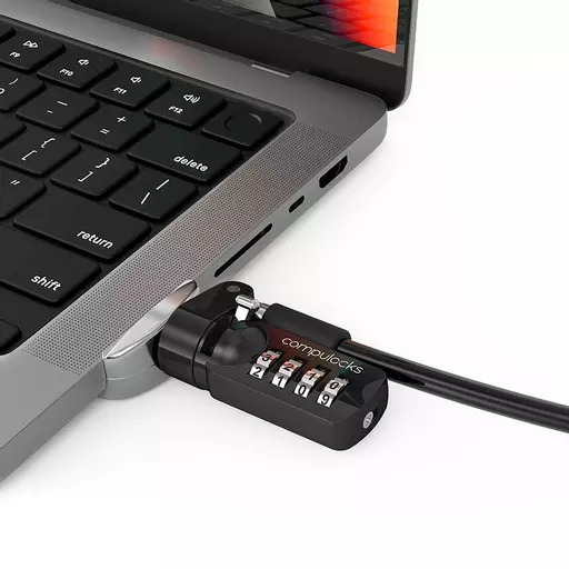 Compulocks MacBook Pro M1 14" Lock adapter for 2021 + Combination Cable Lock