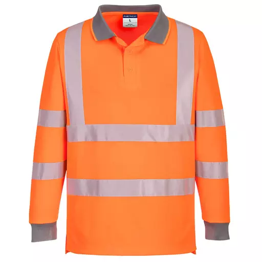 Eco Hi-Vis Polo Shirt L/S (6 Pack)