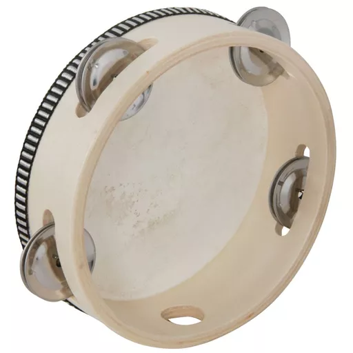 Chord Headed Tambourine 15cm (6