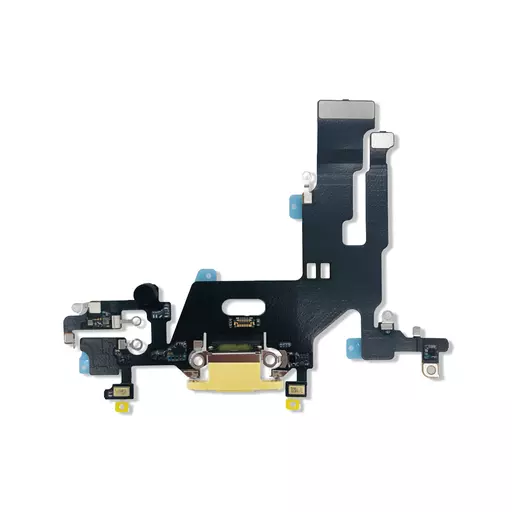Charging Port Flex Cable (Yellow) (CERTIFIED - Aftermarket) - For iPhone 11