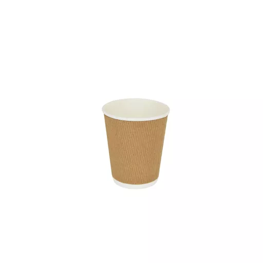 8oz Ripple Cup Kraft 
