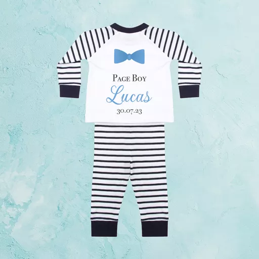 Personalised Page Boy Pyjamas