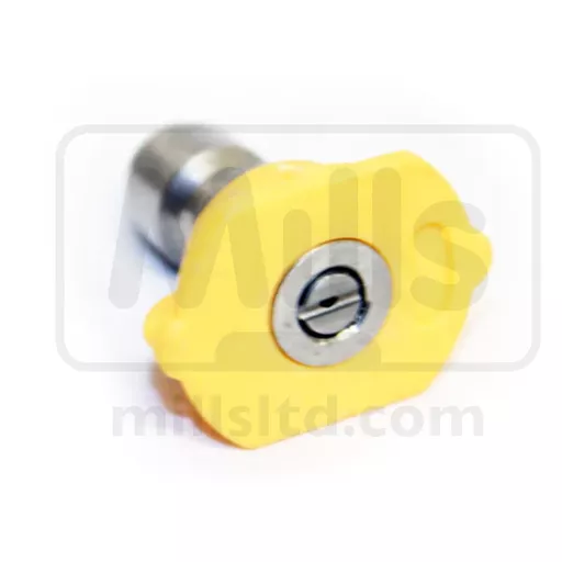 Quick Release 15deg Fan Jet Nozzle Size 30 YELLOW