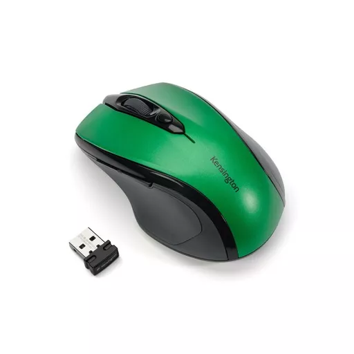 Kensington Pro Fit Wireless Mouse - Mid Size - Emerald Green