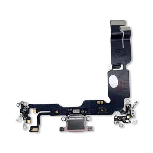 Charging Port Flex Cable (Pink) (RECLAIMED) - For iPhone 15 Plus