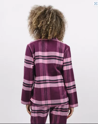 CYberjammies Eve check pyjama top 2.png