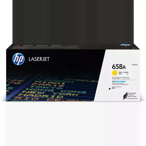 HP W2002A/658A Toner yellow, 6K pages ISO/IEC 19752 for HP M 751