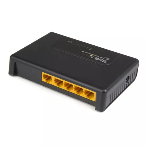 StarTech.com 5 Port Unmanaged Energy-Efficient Gigabit Ethernet Switch - Desktop / Wall Mount Network Switch