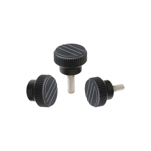 K0110 - Plastic Knurled Knobs in Size M3-M6