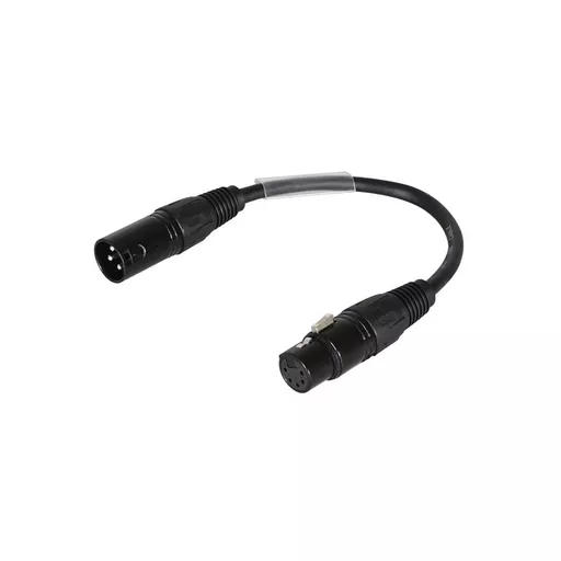 Stagecore SCDMX3M-5F DMX Adaptor XLR 0.2m