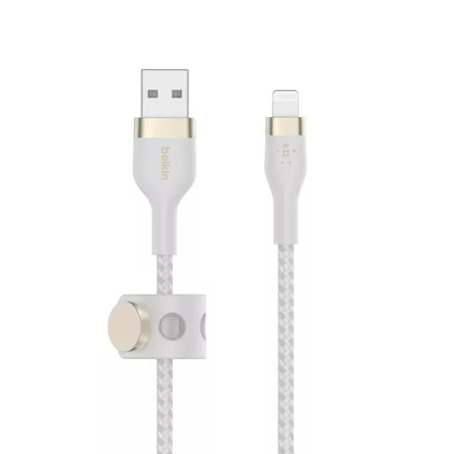 Belkin CAA010BT1MWH USB cable 1 m USB A USB C/Lightning White