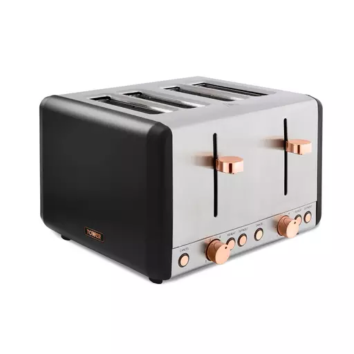 Cavaletto 4 Slice Stainless Steel Toaster