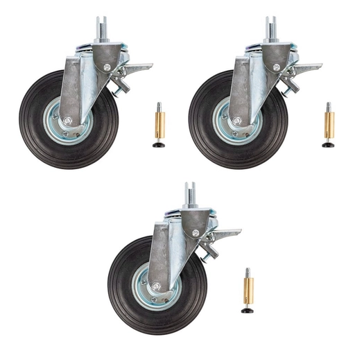 Avenger Rubber Filled Wheel Set of 3 For Strato Safe