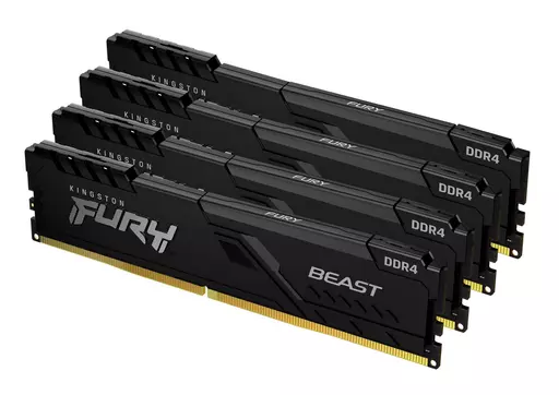 Kingston Technology FURY Beast memory module 128 GB 4 x 32 GB DDR4 3600 MHz