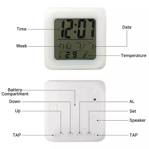 Create personalised desk clock with photos and custom message.jpg