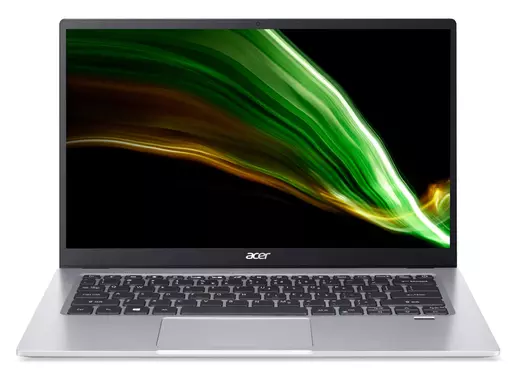 Acer Swift 1 SF114-34-P1DX Notebook 35.6 cm (14") Full HD 4 GB LPDDR4x-SDRAM 128 GB SSD Wi-Fi 6 (802.11ax) Windows 11 Home in S mode Silver